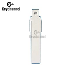Keychannel 10PCS HU66 Car Key Blade #31 #86 Xhorse KD Key Blank for KEYDIY VVDI Remote for Golf MK7 Polo Jetta Tiguan Skoda