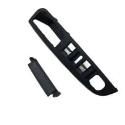Black Color Interior Door Handle Grab Cover Set For VW Golf 5 GTi MK5 Jetta MK5