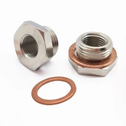 Exhaust O2 Oxygen Sensor Spacer Reducer Adapter M18 X 1.5mm to M12 X 1.25mm