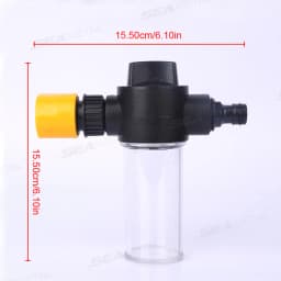 SEAMETAL Car Washer Foam Generator Washing Snow Foam Spray Bottle Lance Sprinkler High Pressure Water Gun Hose Nozzle Clean Tool
