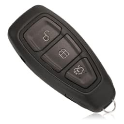 jinyuqin 3 Buttons Remote Smart Key Case for Ford Focus C-Max Mondeo Kuga Fiesta Focus Titanium FOB Keys Shell Replacement
