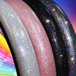 Car Steering Wheel Cover Elastic Handle Cover colorful bronzing Universal 37/38cm Diamond BlingBling steering wheel accessories