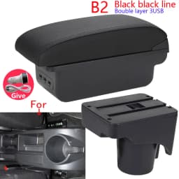 For Volkswagen Golf 6 Armrest Box For VW Golf 6 Golf 5 Mk6 MK5 Jetta 5 Car Armrest For VW Sagitar Storage Box Interior details