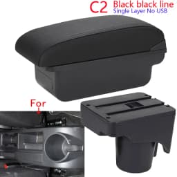 For Volkswagen Golf 6 Armrest Box For VW Golf 6 Golf 5 Mk6 MK5 Jetta 5 Car Armrest For VW Sagitar Storage Box Interior details