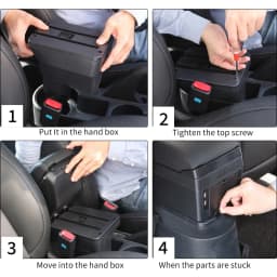 For Volkswagen Golf 6 Armrest Box For VW Golf 6 Golf 5 Mk6 MK5 Jetta 5 Car Armrest For VW Sagitar Storage Box Interior details