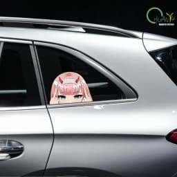 Kasi Car Sticker Personalized Cartoon Japanese Cute Girl Animation anime Auto Body Motorcycle Bumper Reflective Decal