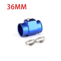 Aluminum Water Temp Gauge Radiator Temperature 26mm/28mm/30mm/32mm/34mm/36mm/38mm/40mm Water Temp Joint Pipe Sensor Hose Adapter