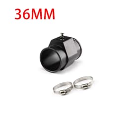Aluminum Water Temp Gauge Radiator Temperature 26mm/28mm/30mm/32mm/34mm/36mm/38mm/40mm Water Temp Joint Pipe Sensor Hose Adapter