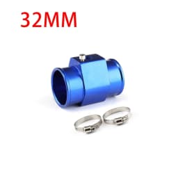 Aluminum Water Temp Gauge Radiator Temperature 26mm/28mm/30mm/32mm/34mm/36mm/38mm/40mm Water Temp Joint Pipe Sensor Hose Adapter