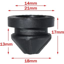 Car Engine Air Filter Housing Grommet Cover Pad Rubber 07C133588 Accessories for Audi A1 A3 Q3 VW Golf Passat Buffer Cushion