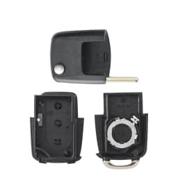 KEYYOU Replace 3 Buttons Flip Remote Car Key Case Shell For VW For Volkswagen Golf Passat MK4 Seat Altea Alhambra Ibiza
