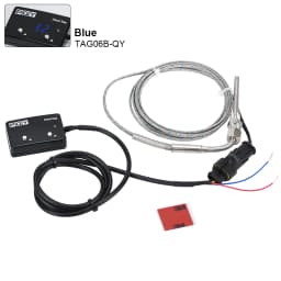 Car Exhaust Temp Gauge Exhaust Gas Meter Digital With Sensor EXT Temperature Meter Turbo for 4WD Hilux Patrol EGT WX-TAG06-QY