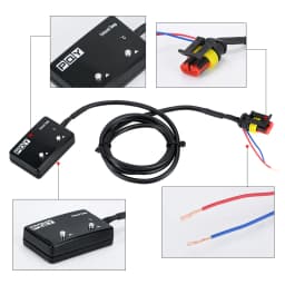 Car Exhaust Temp Gauge Exhaust Gas Meter Digital With Sensor EXT Temperature Meter Turbo for 4WD Hilux Patrol EGT WX-TAG06-QY