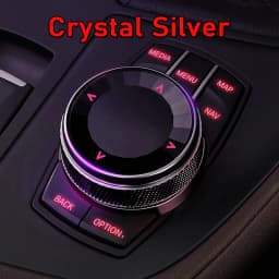 Crystal/Ceramic Car Multimedia Buttons Knob Cover for BMW F20 E87 E92 E93 F34 F30 F10 X5 E70 F15 X3 F25 X1 F48 E84 X6 X4 X7