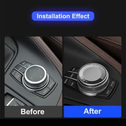 Crystal/Ceramic Car Multimedia Buttons Knob Cover for BMW F20 E87 E92 E93 F34 F30 F10 X5 E70 F15 X3 F25 X1 F48 E84 X6 X4 X7