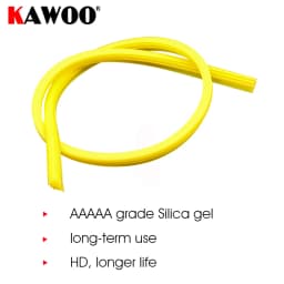 2pcs 6mm Silica Gel Silicon Refill Strips Car Wiper Blades Silicon/Rubber Bands for Wipers for Frameless Wipers 26" 28" 30" 32"