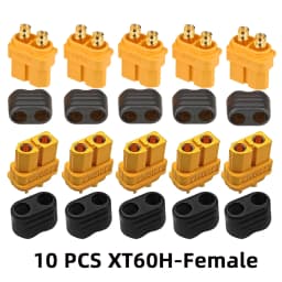10 PCS Amass XT60 Female&Male Connector Plugs XT60 Connectors XT60H For RC Lipo Battery Rc Drone Airplane Accessories Wholesale