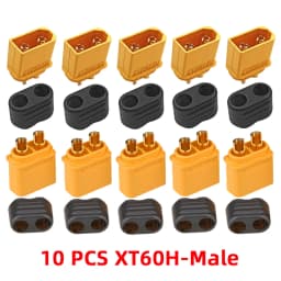 10 PCS Amass XT60 Female&Male Connector Plugs XT60 Connectors XT60H For RC Lipo Battery Rc Drone Airplane Accessories Wholesale