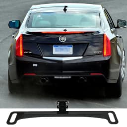 Car Rear View Camera License Plate Bracket Dash Cam Mirror Camera License Plate Frame Bracket Decor Universal Car Accessories