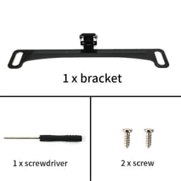 Car Rear View Camera License Plate Bracket Dash Cam Mirror Camera License Plate Frame Bracket Decor Universal Car Accessories