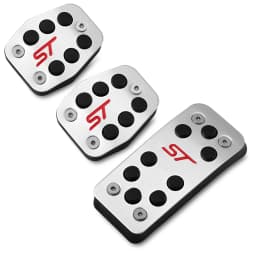 Stainless Steel Car Pedal Covers Pedals Set for Ford Focus 2 3 4 MK2 MK3 MK4 Kuga Escape RS ST 2005 - 2017 Accessories