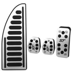 Stainless Steel Car Pedal Covers Pedals Set for Ford Focus 2 3 4 MK2 MK3 MK4 Kuga Escape RS ST 2005 - 2017 Accessories