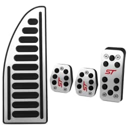 Stainless Steel Car Pedal Covers Pedals Set for Ford Focus 2 3 4 MK2 MK3 MK4 Kuga Escape RS ST 2005 - 2017 Accessories
