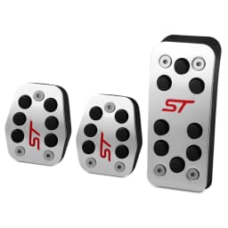 Stainless Steel Car Pedal Covers Pedals Set for Ford Focus 2 3 4 MK2 MK3 MK4 Kuga Escape RS ST 2005 - 2017 Accessories