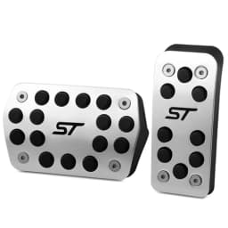 Stainless Steel Car Pedal Covers Pedals Set for Ford Focus 2 3 4 MK2 MK3 MK4 Kuga Escape RS ST 2005 - 2017 Accessories