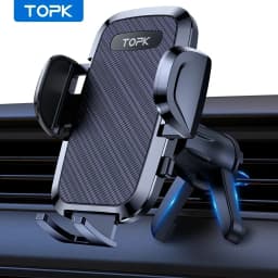 TOPK Gravity Car Phone Holder Air Vent Auto-Grip Mount Universal Stand for iPhone 15 14 Samsung Xiaomi Auto GPS Bracket