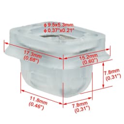 20X Door Trim Panel Clips For BMW 3 Series E46 E90 E91 E92 E93 E53 Plastic 51418215806 Interior Car Truck Panels Accessorie