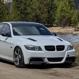For BMW E90 E91 M Sport Pre-LCI 2005-2012 Front Bumper Canard Splitter Diffuser Protector Cover Guard 320i 330i 316i 318i 335i