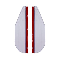 Car Rearview Mirror Rain Eyebrow Carbon Fiber Sun Visor Shade Protector Clear Vision Rain Auto Mirror Organizer Accessories