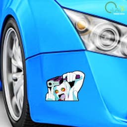 Cyberpunk Edge Walker Rebecca Car Decal Personalized Fun Anime Creative Motorcycle Car Reflective Decal