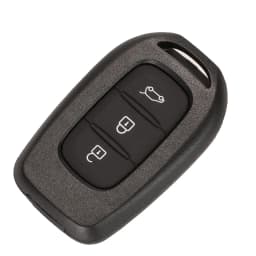 Jingyuqin Car Remote Key Shell For Renault Duster Sandero Logan Clio Captur Laguna Scenic 2015 2016 fob 2/3 Buttons Replacement