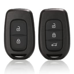 Jingyuqin Car Remote Key Shell For Renault Duster Sandero Logan Clio Captur Laguna Scenic 2015 2016 fob 2/3 Buttons Replacement
