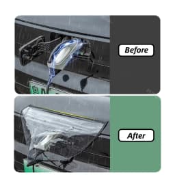 BYD Electric Vehicle Charger Port Cover Outdoor Rainproof Protection Covers for Dolphin Seal Atto 3 Yuan Plus Song Plus Seagull