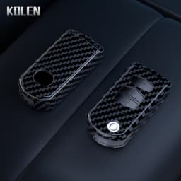 ABS Carbon Fiber Car Flip Key Case Cover For Mazda 2 3 5 6 8 CX7 CX-7 CX5 CX-5 CX9 CX-9 MX5 MX-5 M6 RX8 RX-8 2 3 4 Buttons Shell