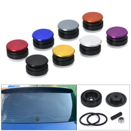 1 Set Aluminum Car Rear Wiper Delete Kit Plug Cap for Honda Acrua Toyota Mazda Nissan Kia Universal Car Accessories