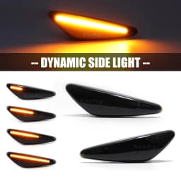 LED Dynamic Turn Signal Blinker Flashing Light Side Marker Lamp Blinker For Mazda MX5 RX-8 6 Atenza GH 5 Premacy Spider