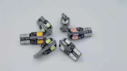 2/100PCS W5W T10 LED Bulbs Canbus 5730 8SMD 4014 26smd 12V 6000K 194 168 LED Car Map Dome Lights Parking Light Auto Signal Lamp