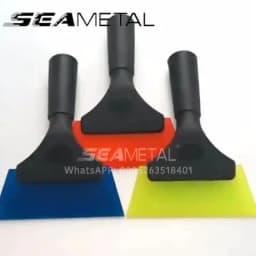 SEAMETAL Non-Scratch Soft Silicone Handy Squeegee Car Water Window Wiper Snow Clean Scraping Tool Film Scraper Car Accessories