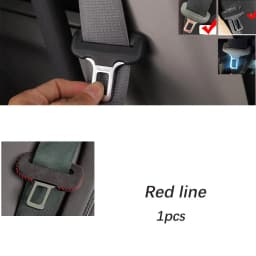 For BMW Mercedes-Benz Audi Hyundai Kia Honda Tesla Toyota Volkswagen Ford Skoda Car Seat Belt Buckle Protector Cover Accessories