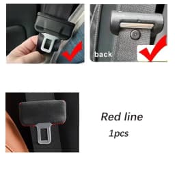 For BMW Mercedes-Benz Audi Hyundai Kia Honda Tesla Toyota Volkswagen Ford Skoda Car Seat Belt Buckle Protector Cover Accessories
