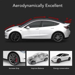 Spoiler for Tesla Model Y Juniper Accessories Spoilers Wings for Tesla Model 3 Highland Accessories 3/Y 2017-2027 ABS Material
