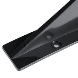4pcs Car Rear Bumper Lip Diffuser Splitter Spoiler Scratch Protector Fin Trim Caps Universal Exterior Accessory For 300