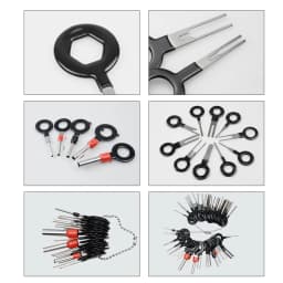 Automotive Plug Terminal Removal Tool Electrical Wire Crimp Split Connectors Pin Extractor Kit Keys for Car Repair Take Out Pins