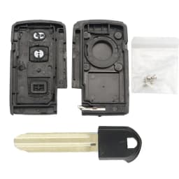Fits Toyota Prius 2004-2009 Key Fob Cover Case Shell Keyless Entry Remote Replacement With Blank Key