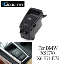 Interior Car Electronic Parking Hand Brake Control Switch Button Assembly Replacement For BMW X5 X6 E70 E71 E72 61319148508