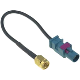 RG174 15cm Universal Antenna Adapter Cable Fakra-Z Male To SMA Male For GSM GPS DAB FM AM Stereo Radio Antenna